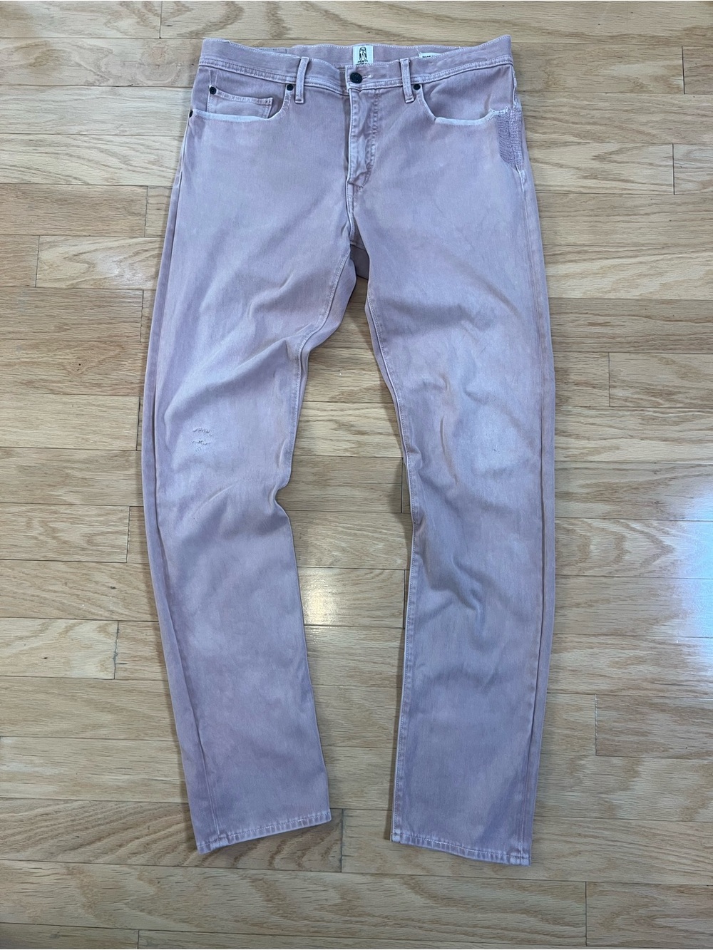 Hiroshi Kato “The Pen” Japanese Selvedge Jeans in Bordeaux/Mauve - Made in USA
